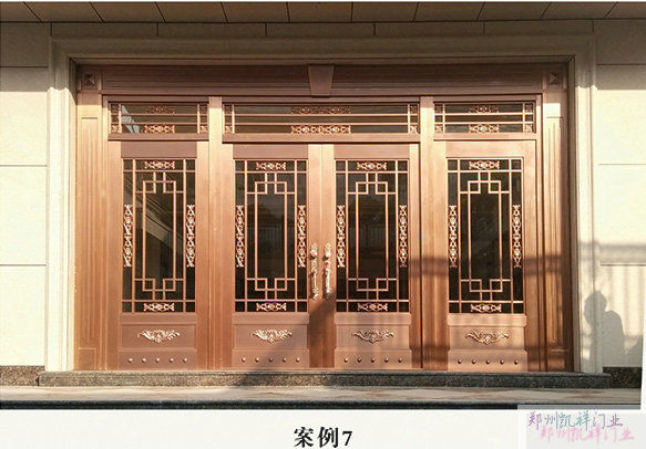 庭院銅藝門7